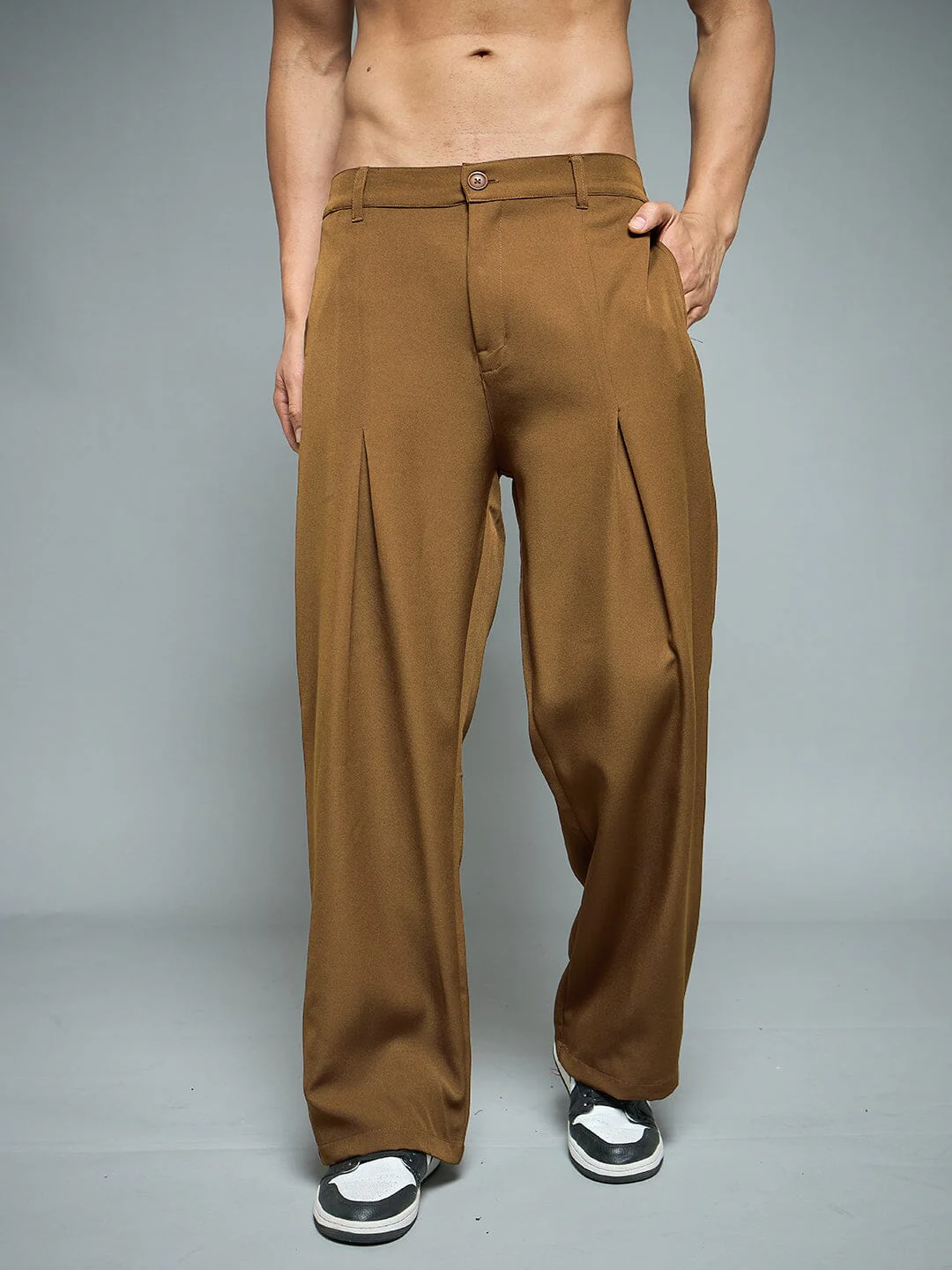 Henleys with Korean Pleats